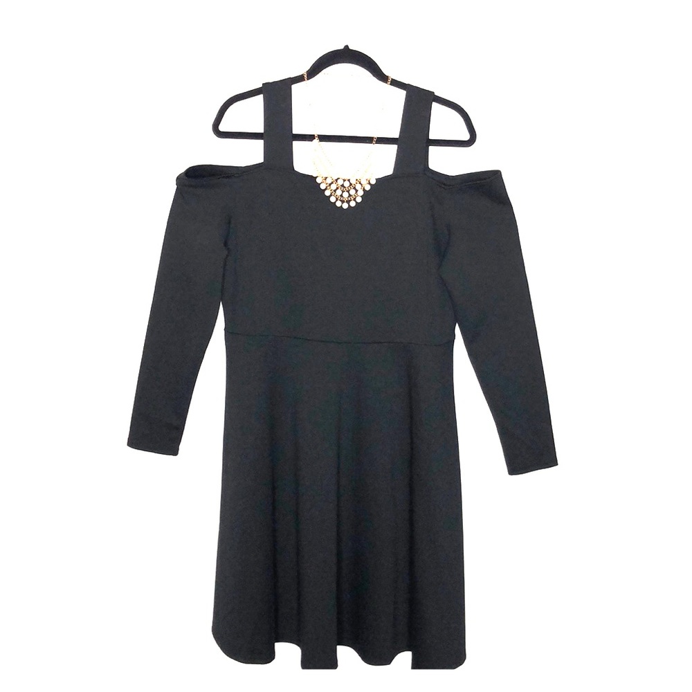 Peek A Boo Shoulder, Baby Doll Dress